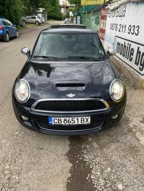 Mini Cooper s 1.6i-турбо/панорама/навидация/кожа/ксенон - [1] 