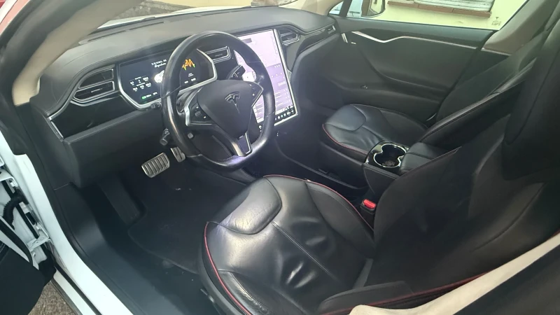 Tesla Model S S90 P Signature 476 к.с. MCU2 CCS Безплатно зарежд, снимка 10 - Автомобили и джипове - 52807278