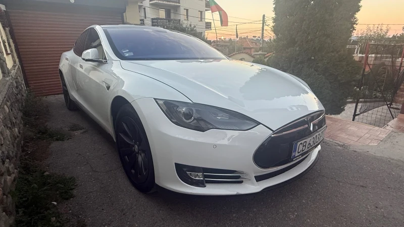 Tesla Model S S90 P Signature 476 к.с. MCU2 CCS Безплатно зарежд, снимка 4 - Автомобили и джипове - 52807278