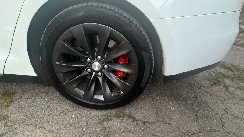Tesla Model S S90 P Signature 476 к.с. MCU2 CCS Безплатно зарежд, снимка 7 - Автомобили и джипове - 52807278