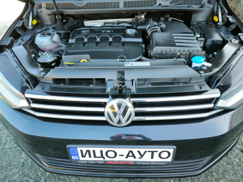 VW Touran 2, 0ТDi-150k.c.6скор.HABИ, LED, , снимка 16 - Автомобили и джипове - 52817027