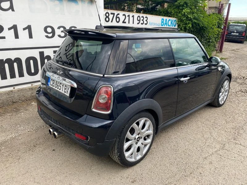 Mini Cooper s 1.6i-турбо/панорама/навидация/кожа/ксенон - изображение 4