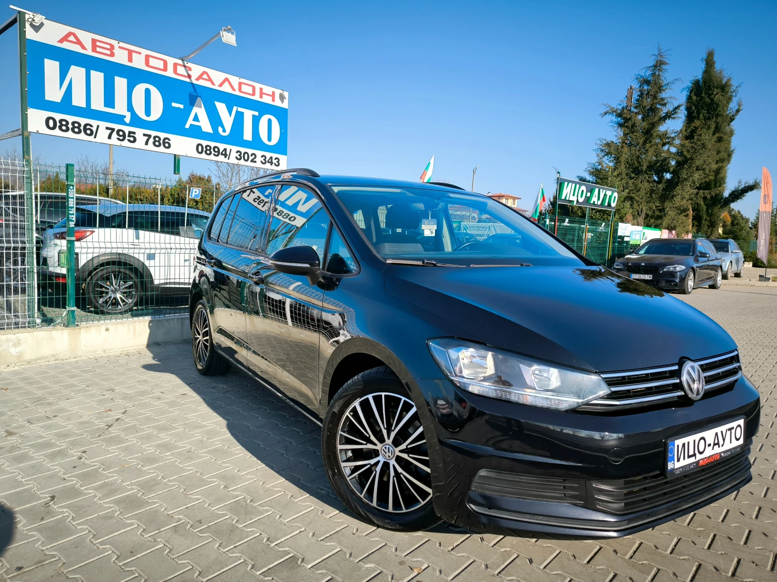 VW Touran 2, 0ТDi-150k.c.6скор.HABИ, LED,  - изображение 8