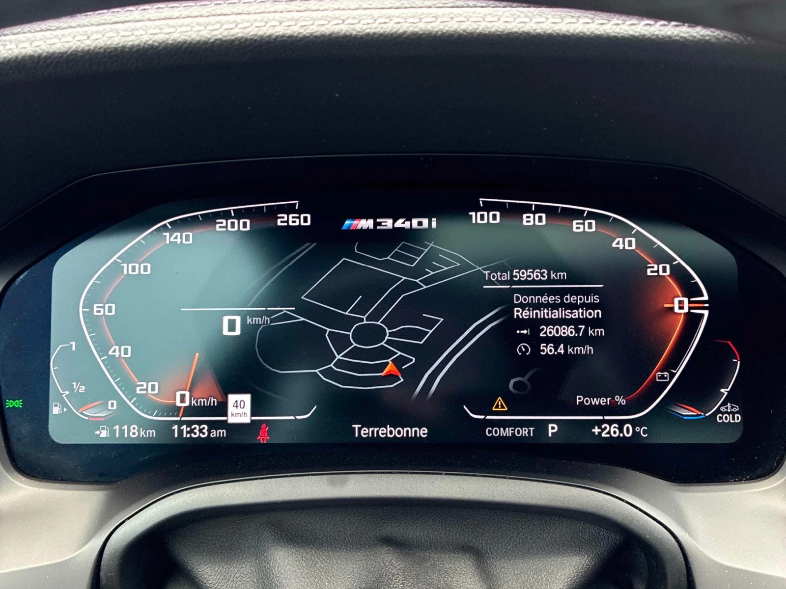 BMW 340 xDrive * ПОДГРЕВ * ПАНОРАМА * 360 * CARFAX, снимка 8 - Автомобили и джипове - 54803717