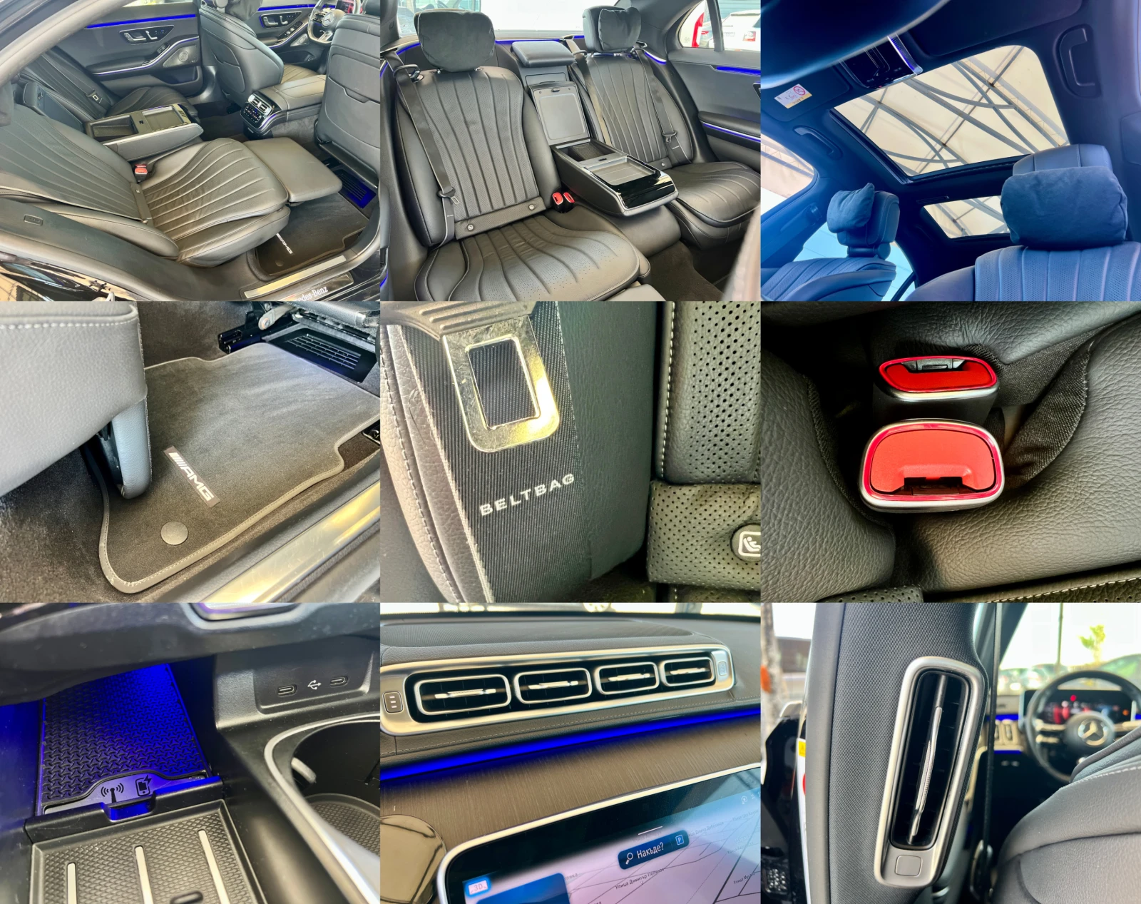 Mercedes-Benz S 350 D 4matic AMG EDITION LONG 144 838 KM !!! FUL MAX , снимка 14 - Автомобили и джипове - 55832600