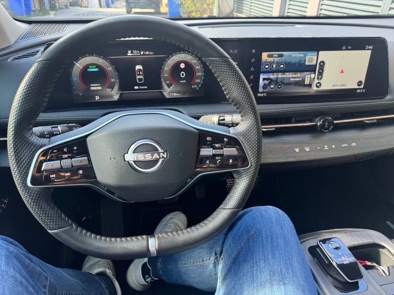 Nissan Ariya 87kwh* 515км ПРОБЕГ* 7700км* 3.2025г* EVOLVE* , снимка 6 - Автомобили и джипове - 52000238