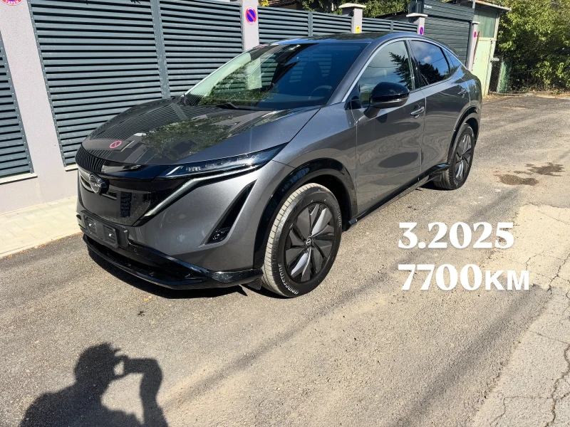 Nissan Ariya 87kwh* 515км ПРОБЕГ* 7700км* 3.2025г* EVOLVE* , снимка 2 - Автомобили и джипове - 52000238