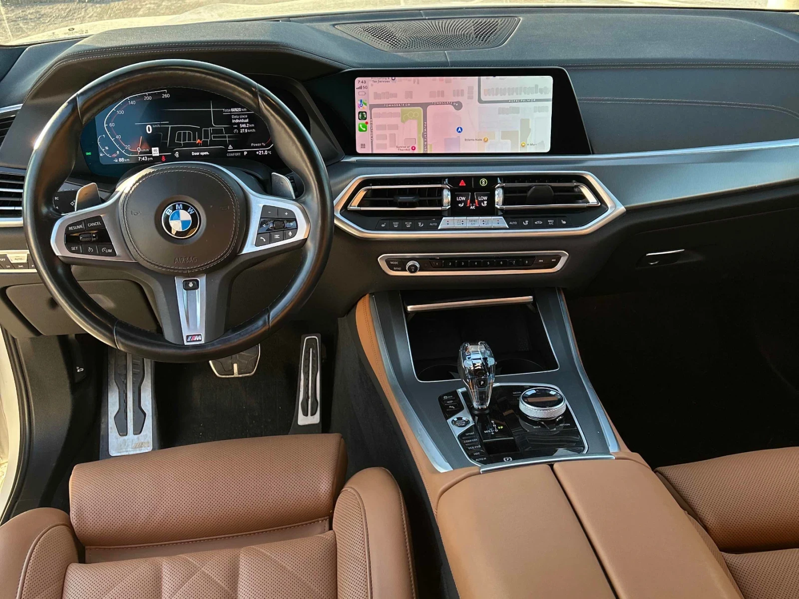 BMW X5 SWAROVSKI * MPACK * HEAD UP * CAR FAX * , снимка 6 - Автомобили и джипове - 55255159