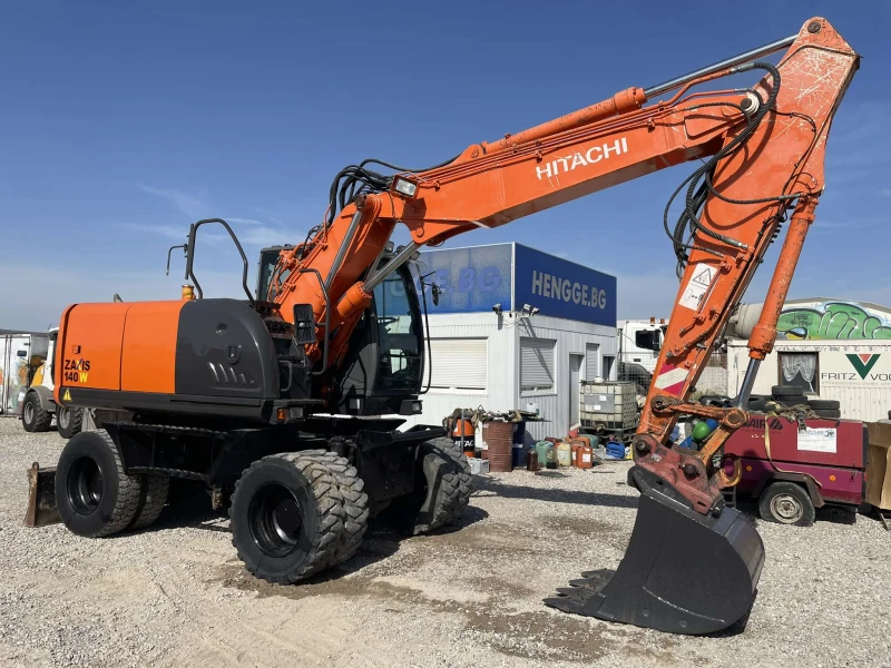 Багер Hitachi ZX 140 W-3, снимка 8 - Индустриална техника - 47536120