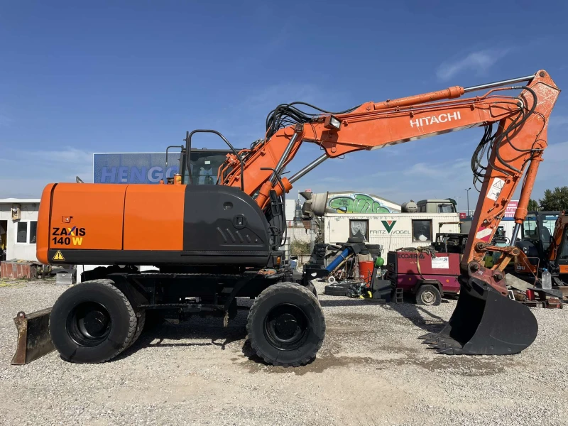 Багер Hitachi ZX 140 W-3, снимка 13 - Индустриална техника - 47536120