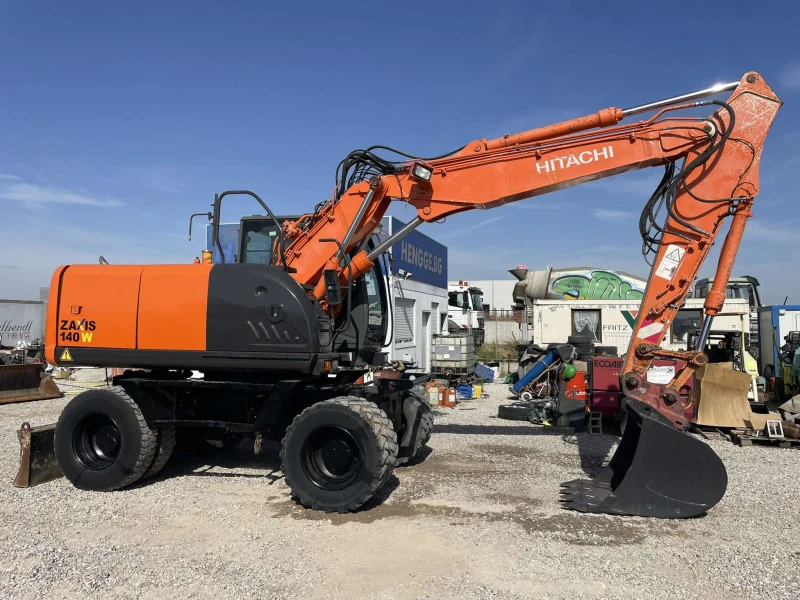 Багер Hitachi ZX 140 W-3, снимка 5 - Индустриална техника - 47536120