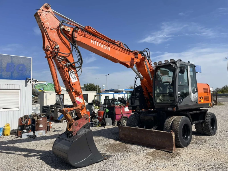 Багер Hitachi ZX 140 W-3, снимка 10 - Индустриална техника - 47536120