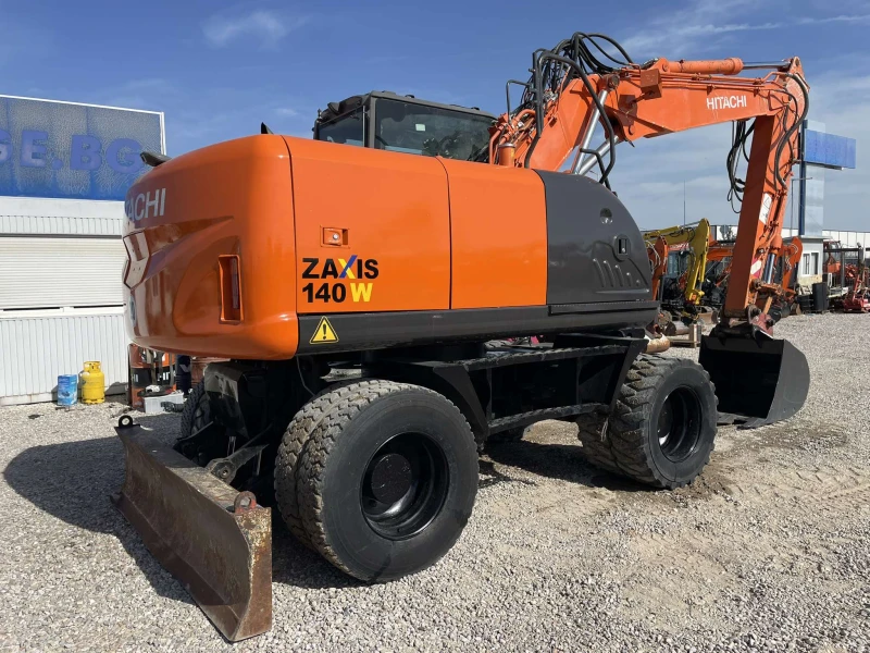 Багер Hitachi ZX 140 W-3, снимка 4 - Индустриална техника - 47536120