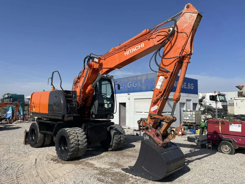 Багер Hitachi ZX 140 W-3, снимка 7 - Индустриална техника - 47536120