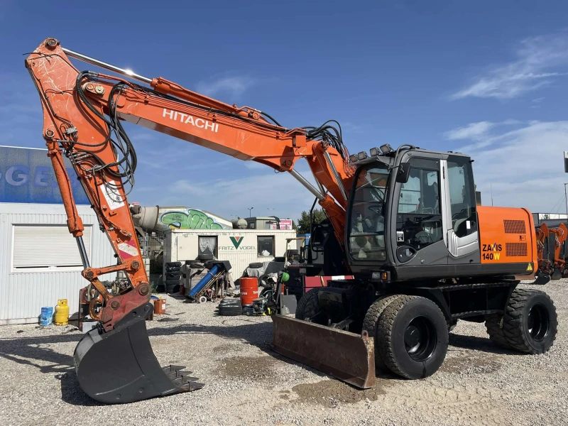 Багер Hitachi ZX 140 W-3, снимка 12 - Индустриална техника - 47536120