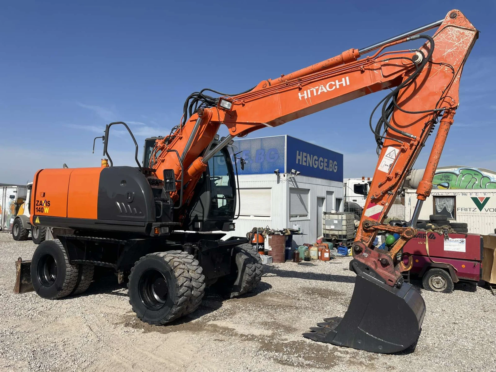 Багер Hitachi ZX 140 W-3 - изображение 8