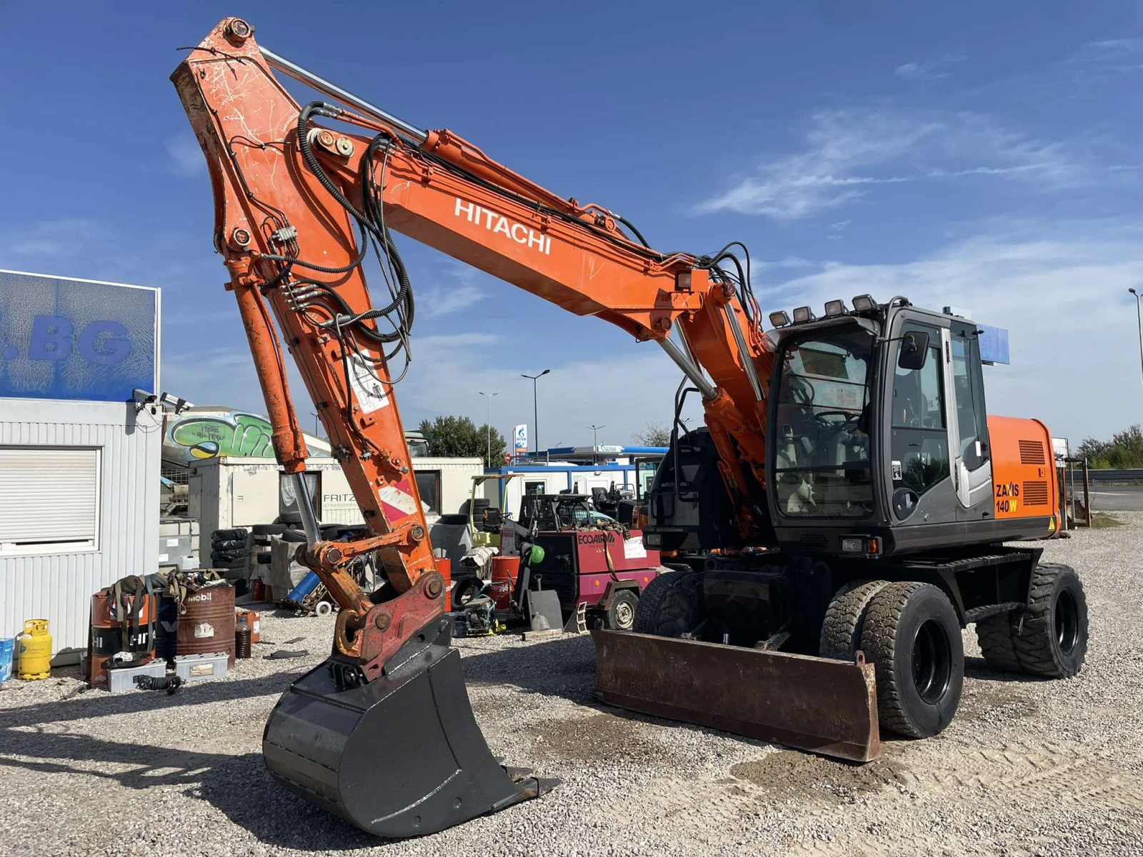 Багер Hitachi ZX 140 W-3 - изображение 10