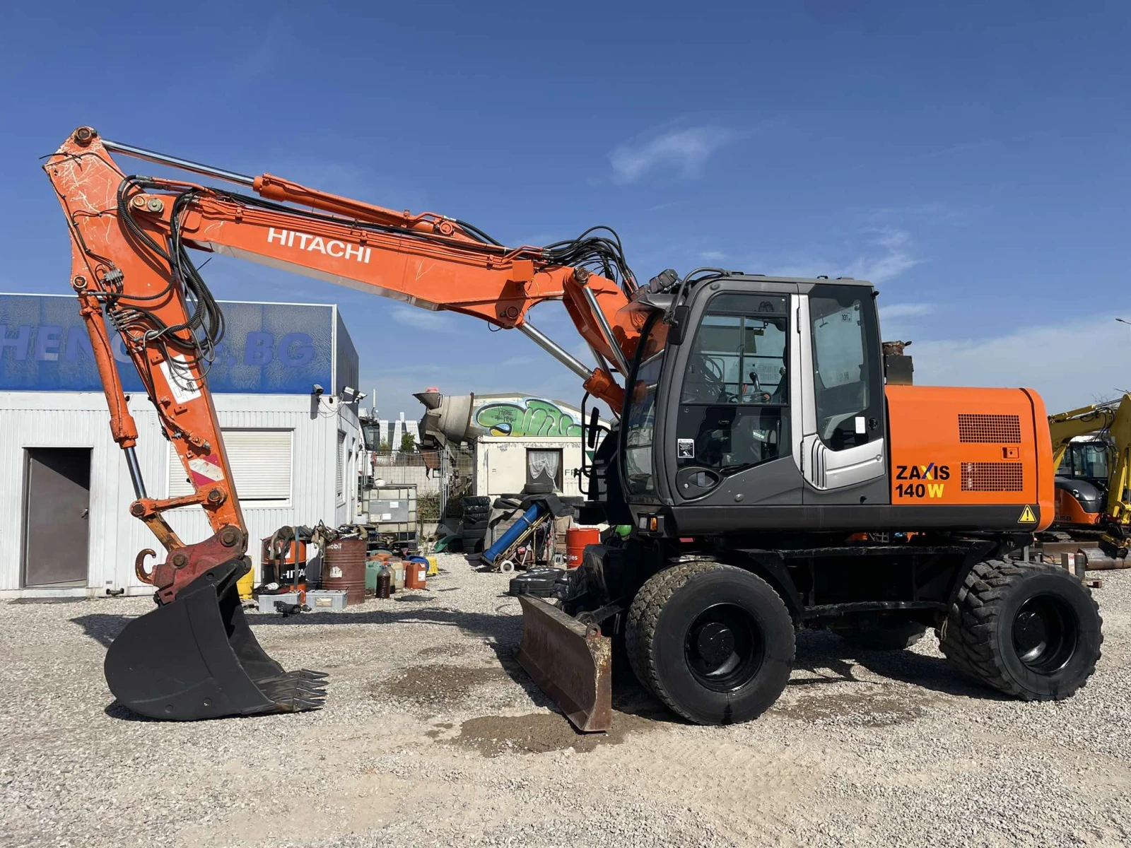 Багер Hitachi ZX 140 W-3 | Mobile.bg — изображение 1