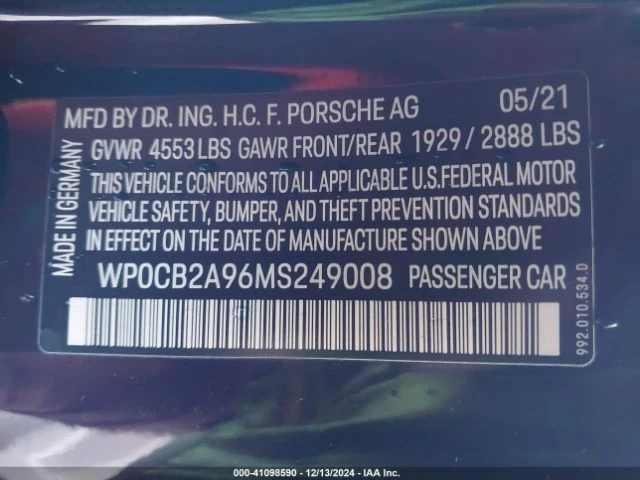 Porsche 911 CARRERA S * Директно закупуване без търг* - 154000 лв. - 62557045 | Car24.bg