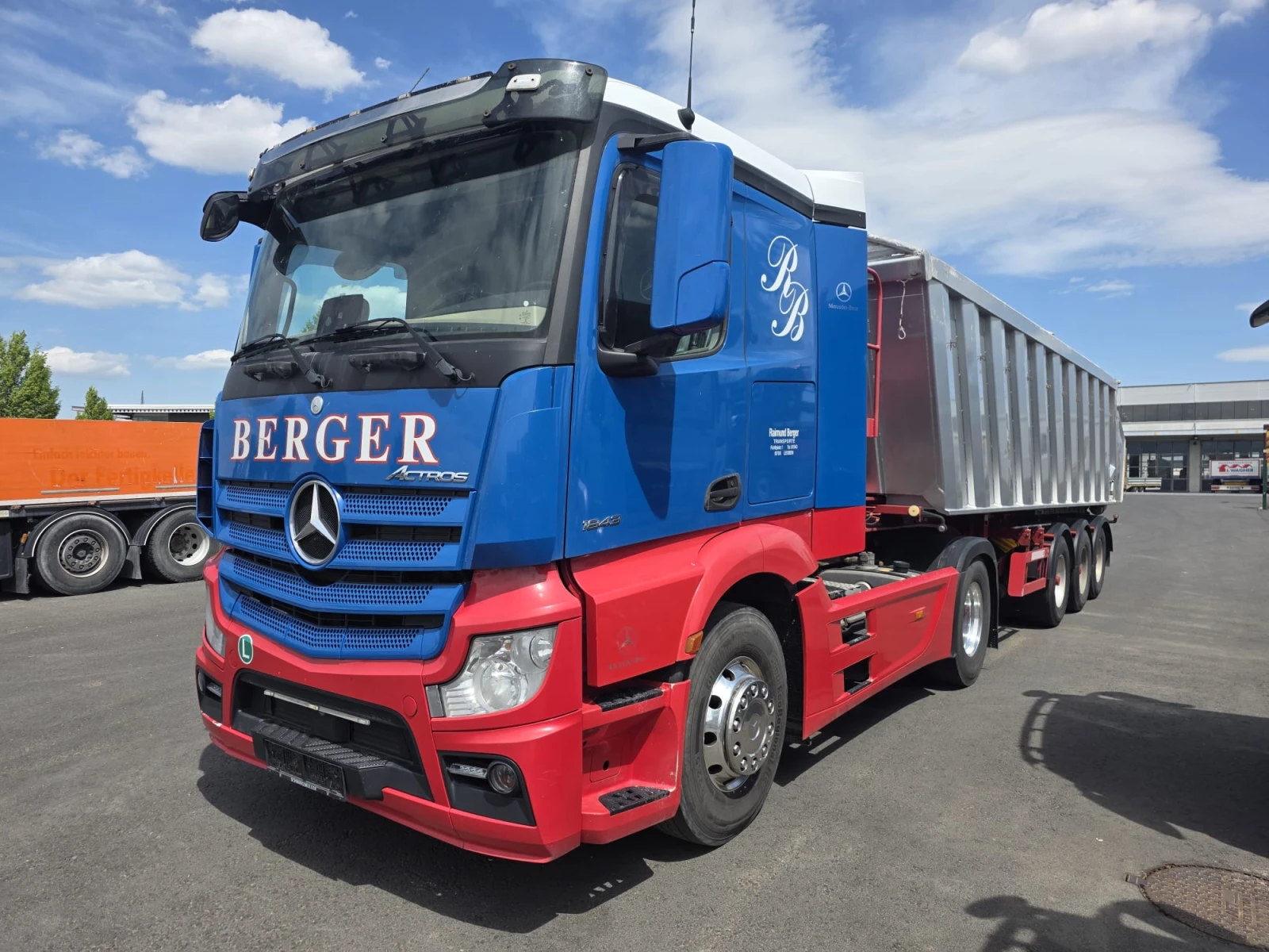 Mercedes-Benz Actros Помпа, Евро 6, Внос, , Комплект, , , , , снимка 3 - Камиони - 54443548