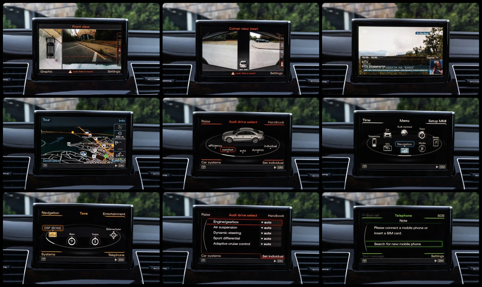 Audi A8 3.0TDI* EXCLUSIVE* BUSINESS CLASS* MASSAGES* 3xTV, снимка 16 - Автомобили и джипове - 56107104