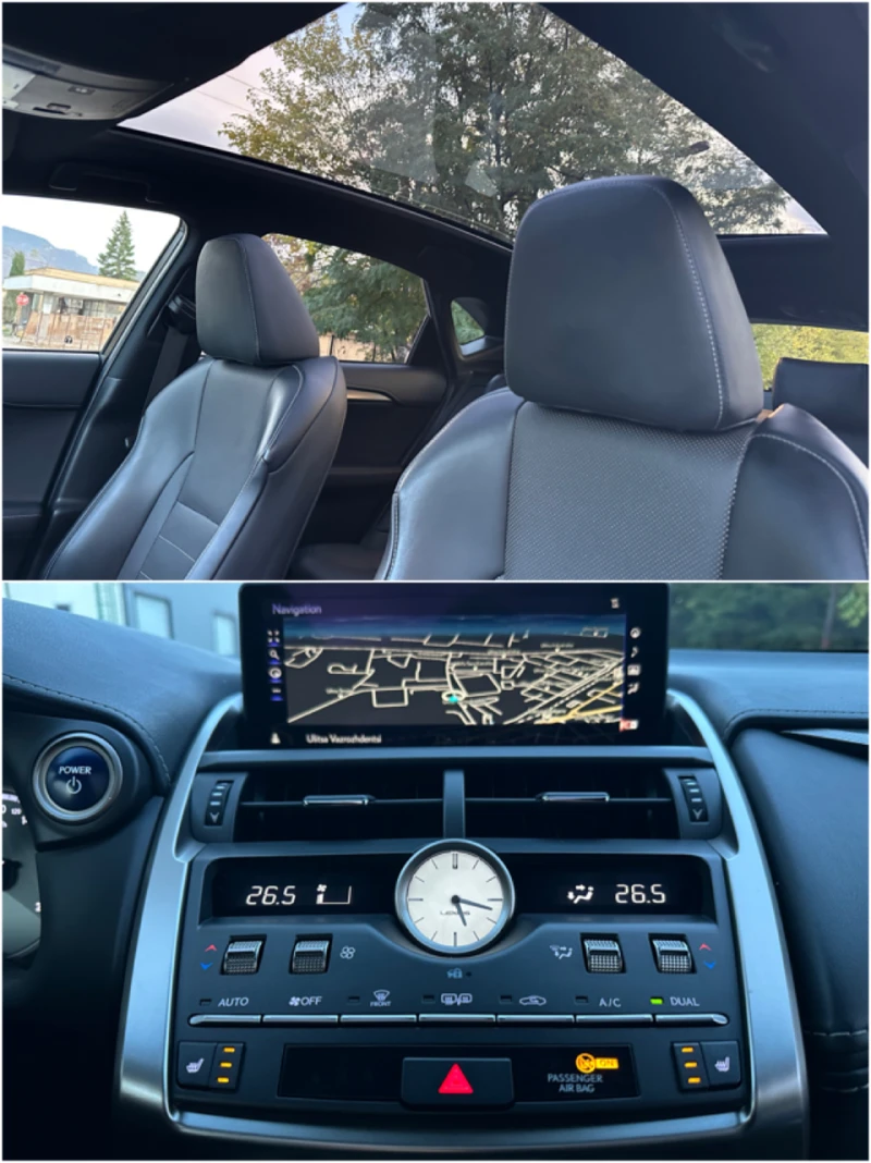 Lexus NX 300h В ГАРАНЦИЯ/ОБСЛУЖЕН 2.5HYBRID 4X4 F-SPORT FACELIFT, снимка 14 - Автомобили и джипове - 52265365