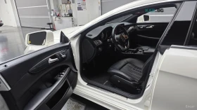 Mercedes-Benz CLS 400 КОЖА* ПОДГРЕВ* ОБДУХВ* BURMASTER* PANO* 360, снимка 10