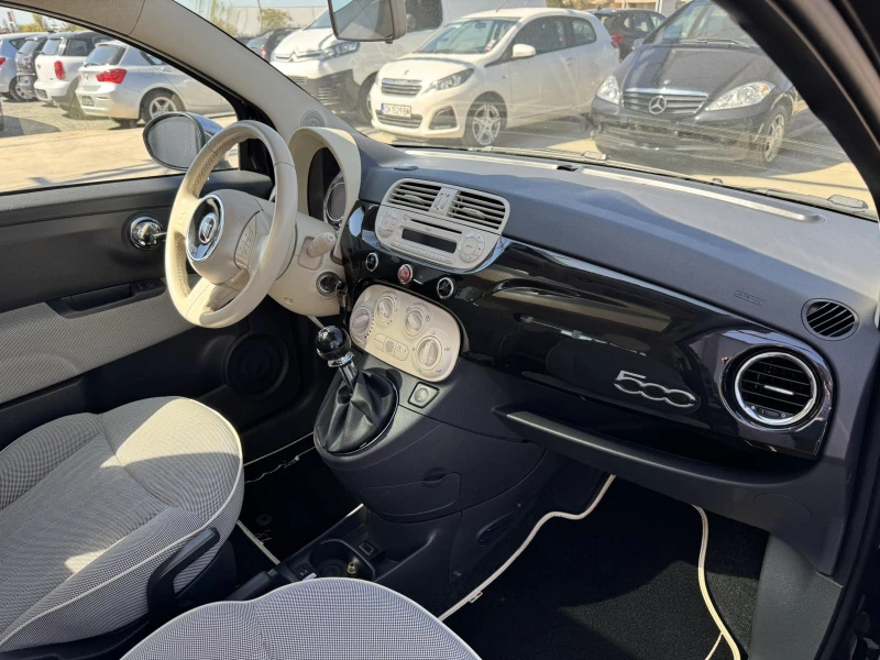Fiat 500 1.2* 70ps* GAS* 97хл.км* КЛИМАТИК, снимка 10 - Автомобили и джипове - 51821332