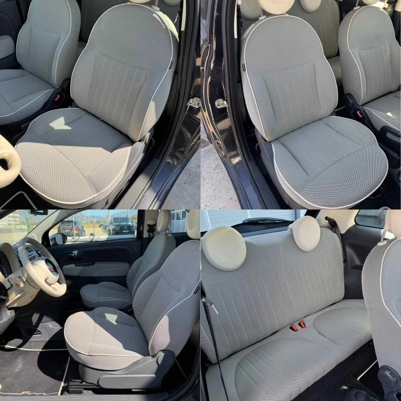 Fiat 500 1.2* 70ps* GAS* 97хл.км* КЛИМАТИК, снимка 12 - Автомобили и джипове - 51821332