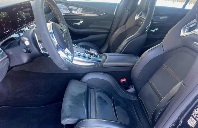 Mercedes-Benz GT * 6.3 BRABUS * CARFAX * БЕЗ ПЪРВОНАЧАЛНА ВНОСКА, снимка 6 - Автомобили и джипове - 52693728