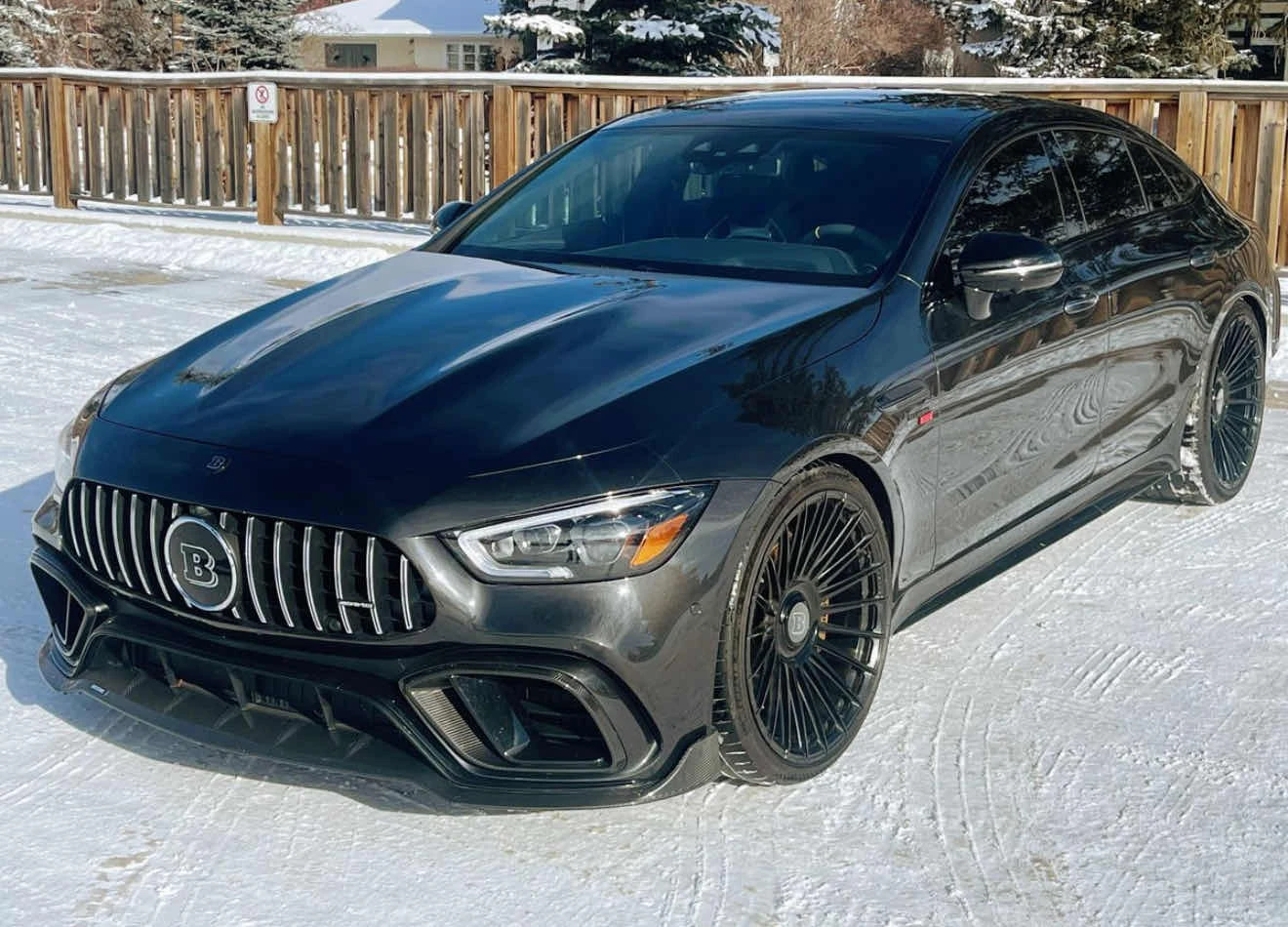 Mercedes-Benz GT * 6.3 BRABUS * CARFAX * БЕЗ ПЪРВОНАЧАЛНА ВНОСКА, снимка 1