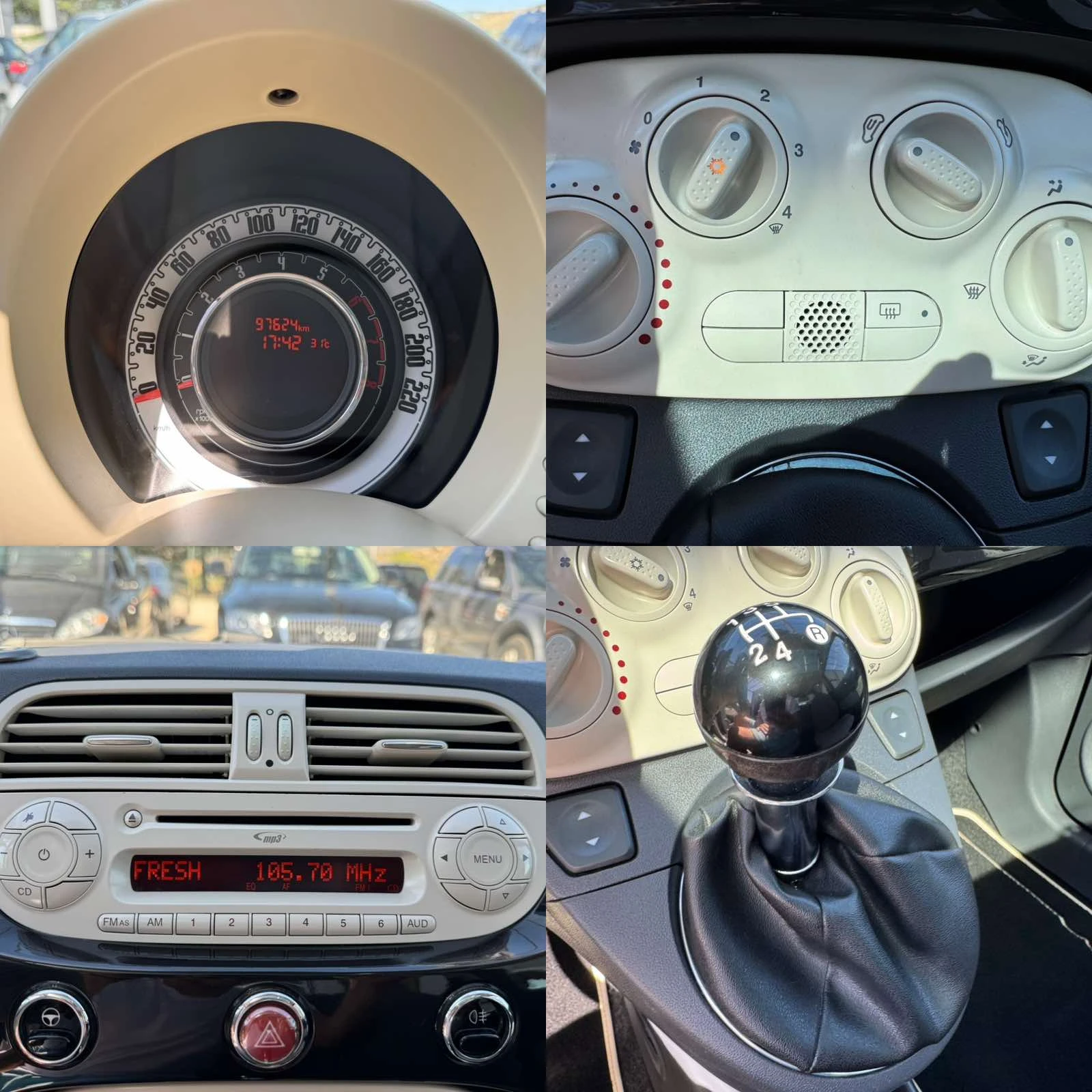 Fiat 500 1.2* 70ps* GAS* 97.*  | Mobile.bg   13