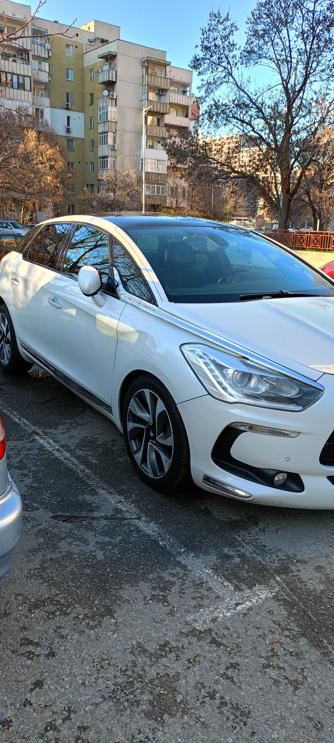 Citroen DS5 2.0HDi Алкантара Кейлесс Бяла Перла - изображение 2