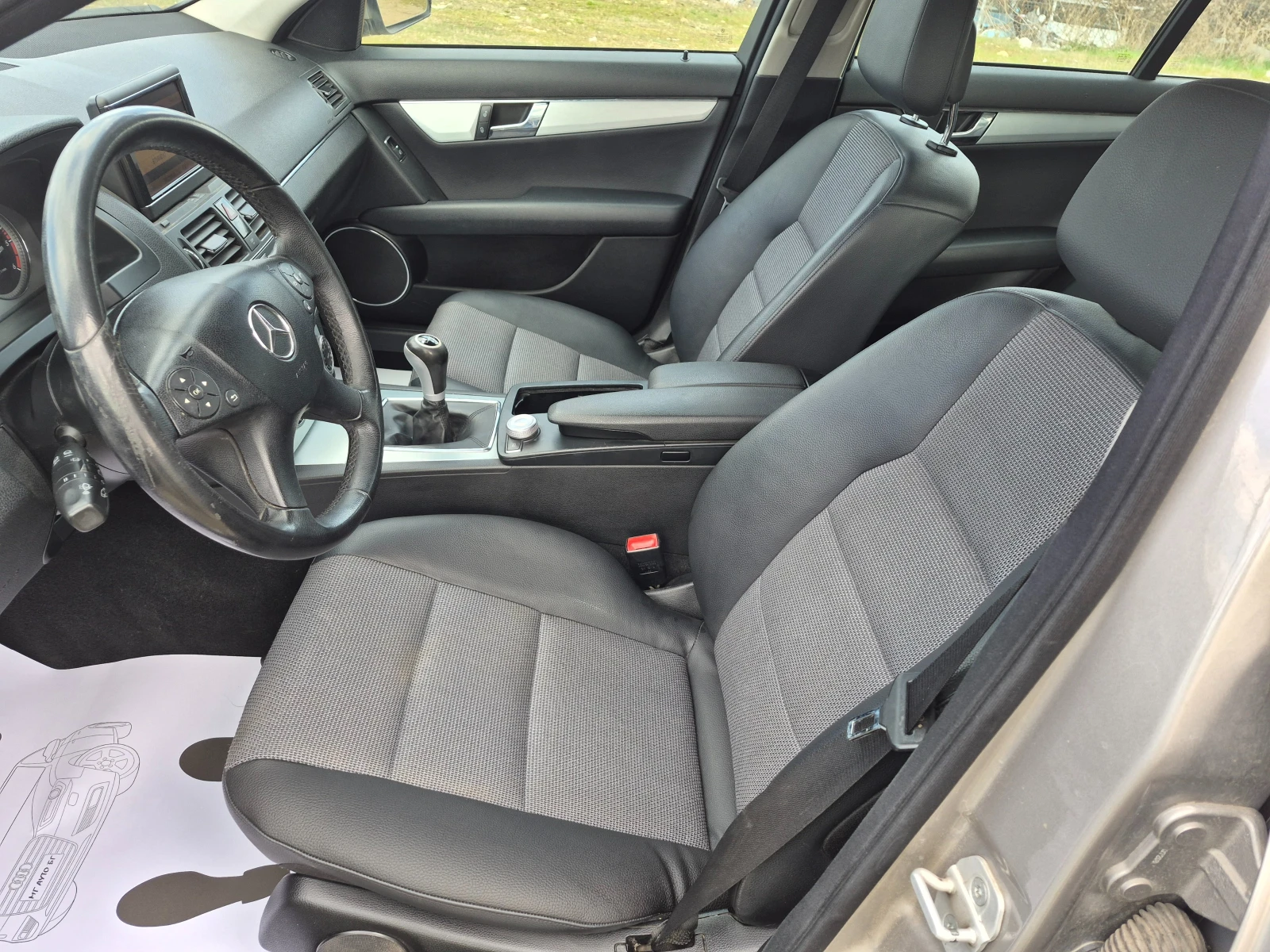 Mercedes-Benz C 220 2.2 CDI AVANGARDE, снимка 10 - Автомобили и джипове - 53983556