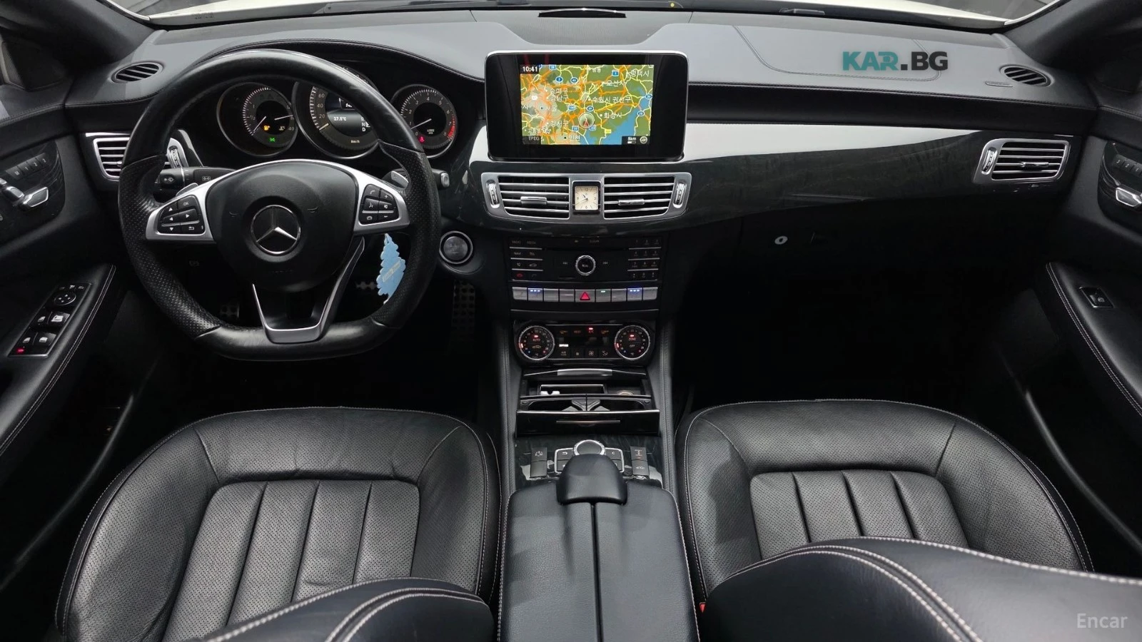 Mercedes-Benz CLS 400 КОЖА* ПОДГРЕВ* ОБДУХВ* BURMASTER* PANO* 360, снимка 7 - Автомобили и джипове - 55409731