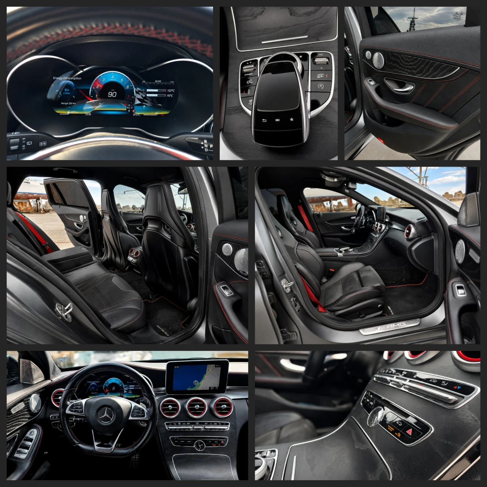 Mercedes-Benz C 43 AMG  4MATIC 9G 401HP 2018 ��������| ����� � ������� !  | Mobile.bg � ����������� 12