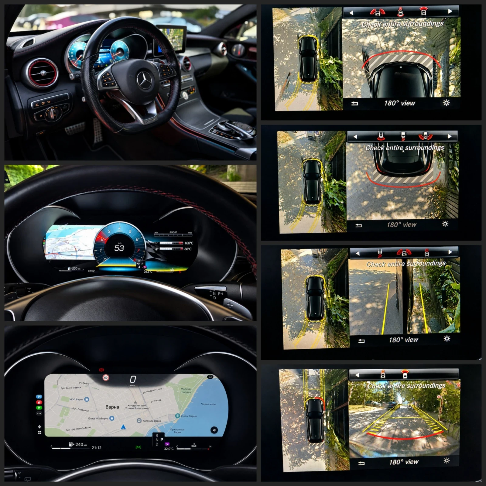 Mercedes-Benz C 43 AMG  4MATIC 9G 401HP 2018 ��������| ����� � ������� !  | Mobile.bg � ����������� 13