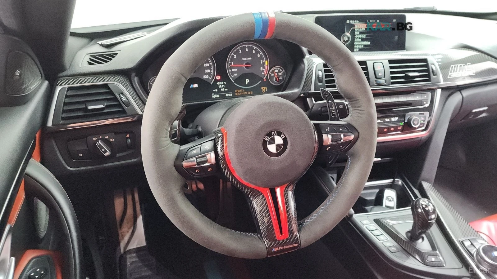BMW M4 HUD* КОЖА* ПОДГРЕВ* НАВИ* КАМЕРА, снимка 10 - Автомобили и джипове - 56038895