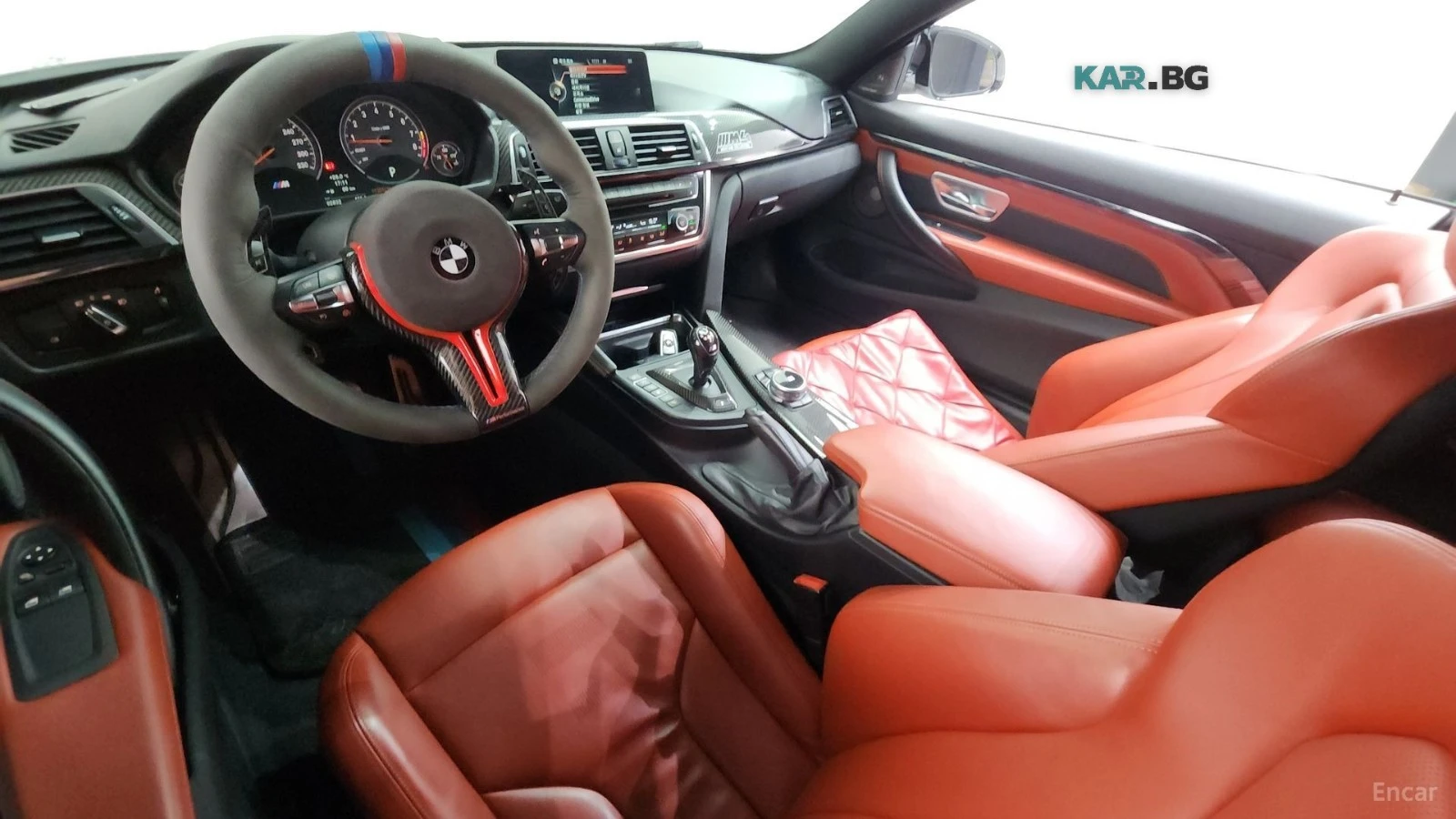 BMW M4 HUD* КОЖА* ПОДГРЕВ* НАВИ* КАМЕРА, снимка 5 - Автомобили и джипове - 56038895