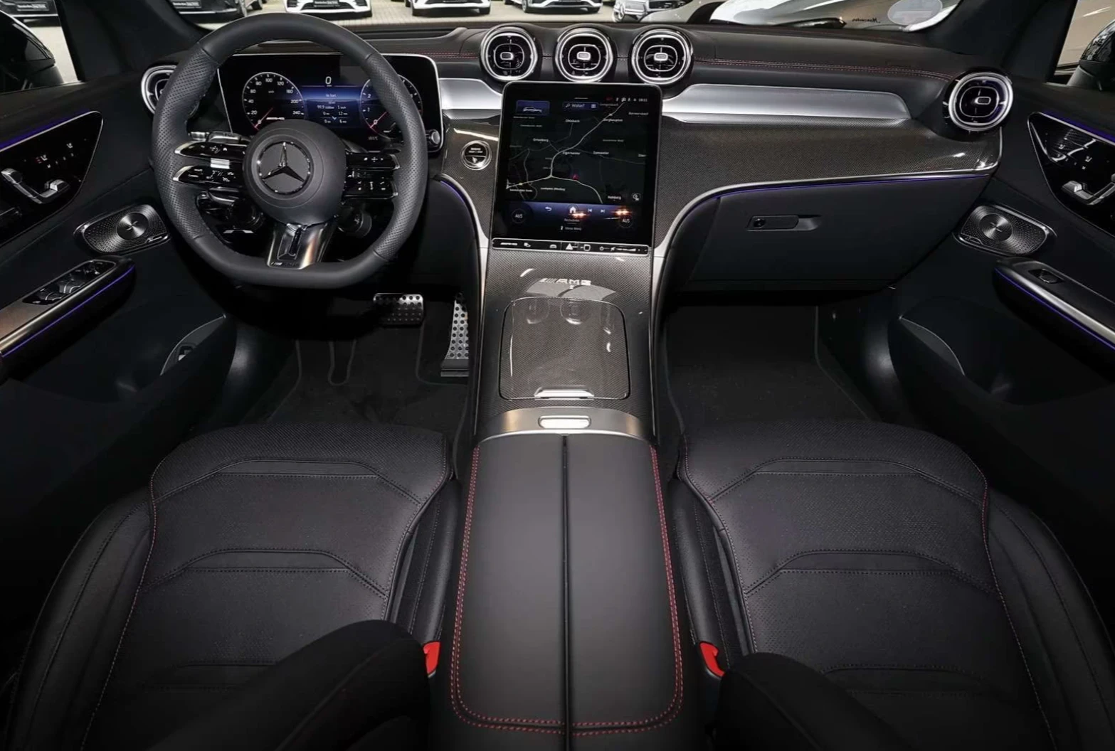 Mercedes-Benz GLC 43 AMG 4M* 360* BURMESTER* ����������* PANO* HUD*  | Mobile.bg � ����������� 7
