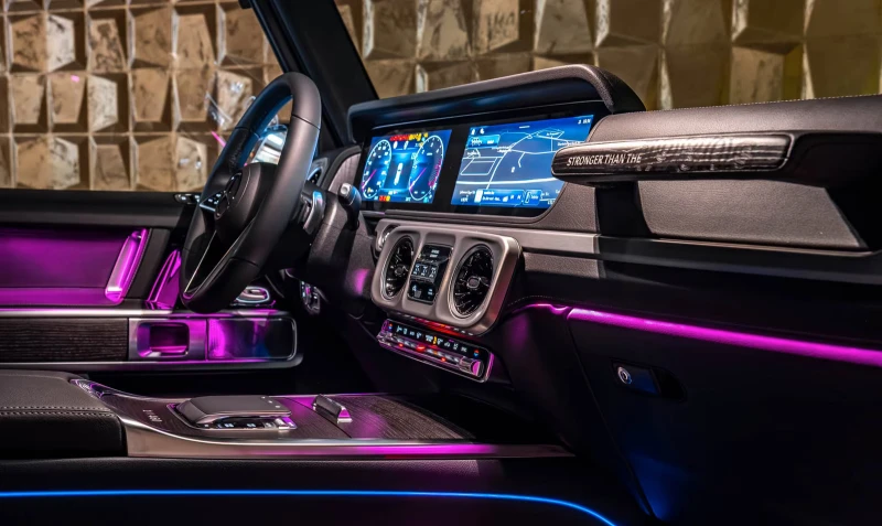 Mercedes-Benz G 450 STRONGER THAN THE 1980s/367HP/PANO/360/717v, снимка 9 - Автомобили и джипове - 51690078