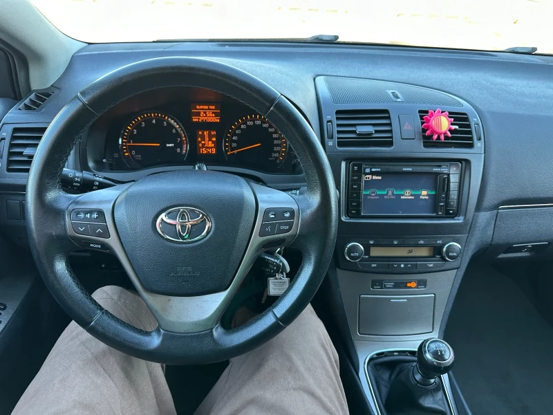 Toyota Avensis 2.0-NAVI-РЪЧКА-1Г-ГАРАНЦИЯ!, снимка 12 - Автомобили и джипове - 51800338