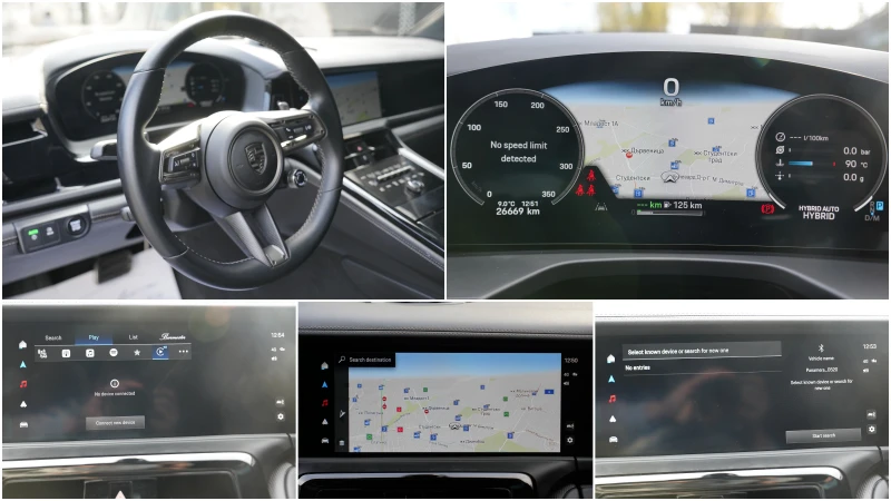 Porsche Panamera Turbo E Hybrid Sport Chrono Plus ГАРАНЦИОНЕН, снимка 13 - Автомобили и джипове - 52050759
