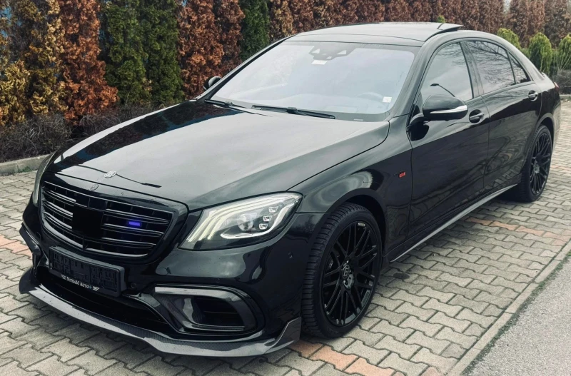 Mercedes-Benz S 63 AMG BRABUS 800 CARBON/VMAX320/3xTv/Designo/Burmaster - 110000 лв. / 56242.11 € - 66524459 1