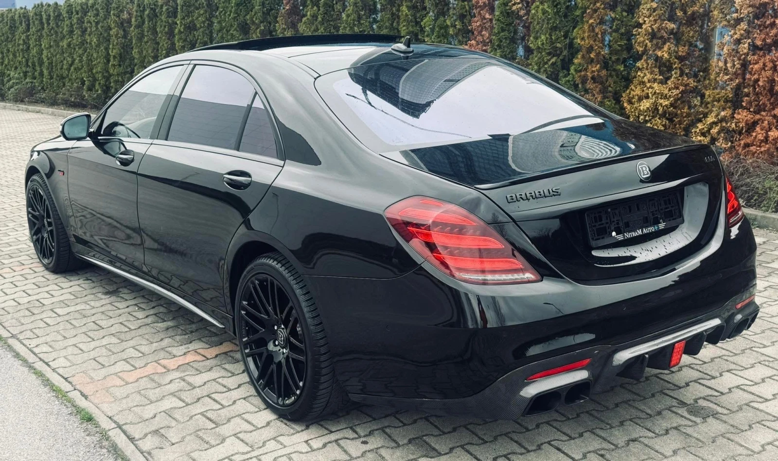 Mercedes-Benz S 63 AMG BRABUS 800 CARBON/VMAX320/3xTv/Designo/Burmaster | Mobile.bg   12