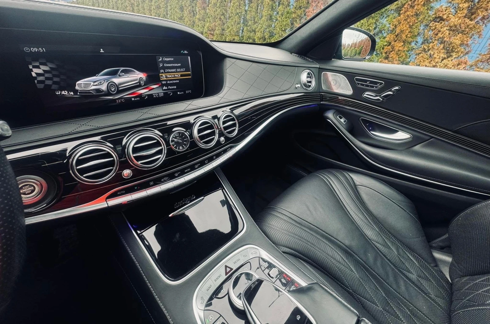 Mercedes-Benz S 63 AMG BRABUS 800 CARBON/VMAX320/3xTv/Designo/Burmaster - изображение 7