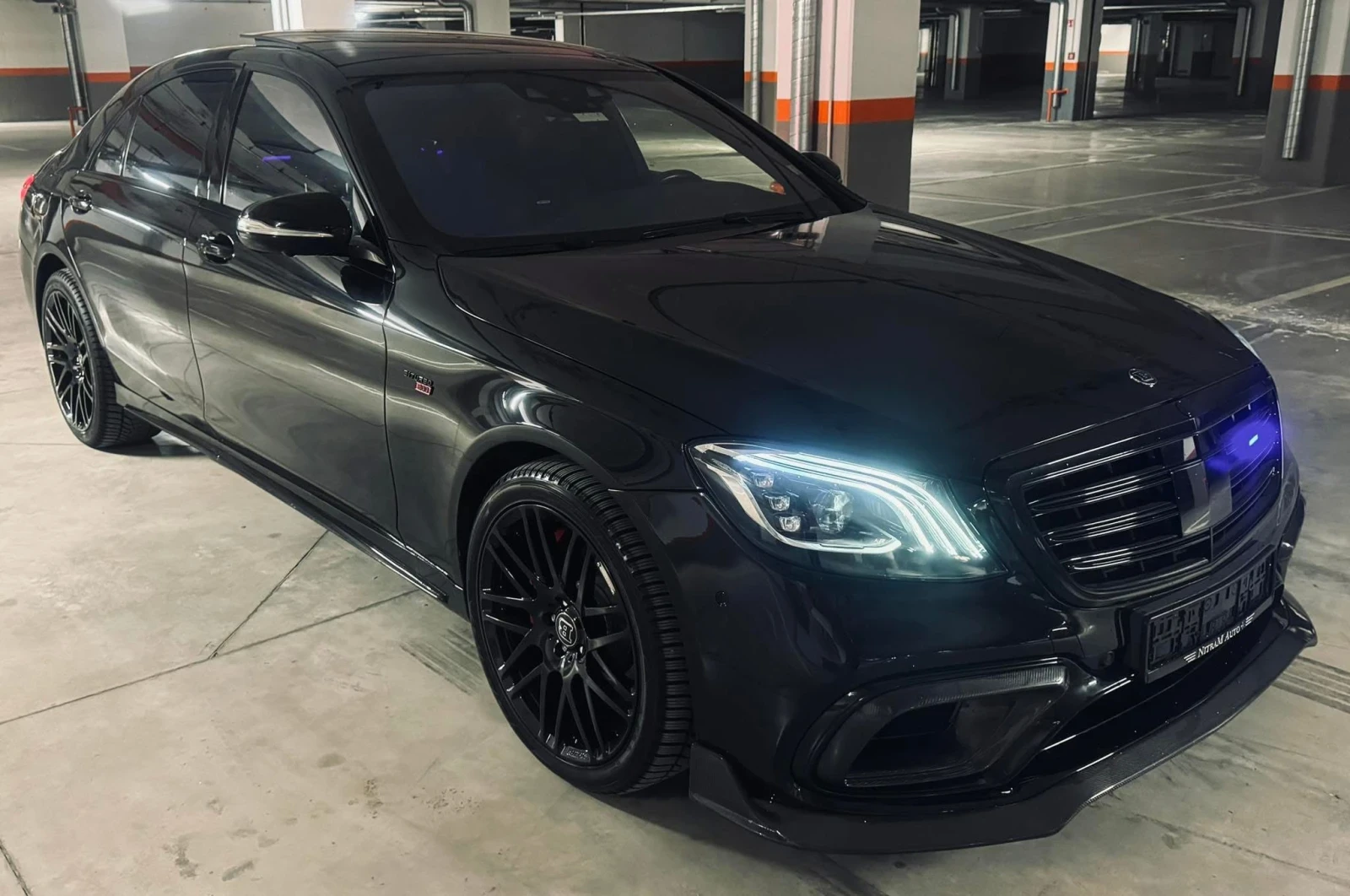 Mercedes-Benz S 63 AMG BRABUS 800 CARBON/VMAX320/3xTv/Designo/Burmaster | Mobile.bg   16