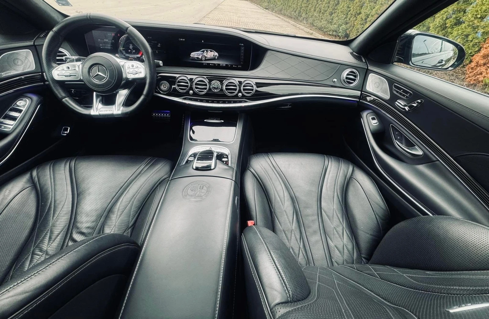 Mercedes-Benz S 63 AMG BRABUS 800 CARBON/VMAX320/3xTv/Designo/Burmaster - изображение 8