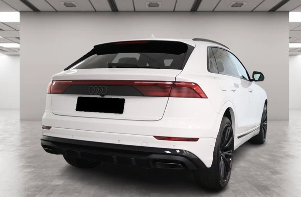 Audi Q8 50 TDI Quattro = S-line = Black OpticPlus Гаранция, снимка 3 - Автомобили и джипове - 52810542