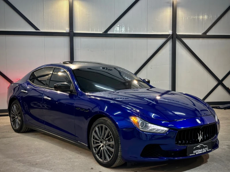 Maserati Ghibli 3.0* V6* TURBO* 2017г* 111 000КМ * ЛИЗИНГ/БАРТЕР, снимка 1 - Автомобили и джипове - 47684323